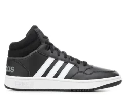 Adidas Fashion & Lifestyle|Basketball & Court>Men's Hoops 3.0 Mid Sneakers