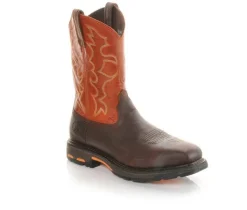 Men's Workhog Wide Square Steel Toe Work Boots|Ariat Online