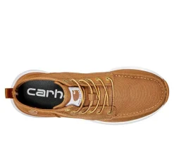 Men's Haslett Moc Toe Canvas Chukka Work Boots|Carhartt Discount