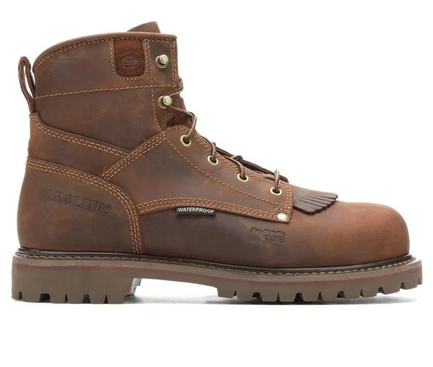 Men's CA7528 Comp Toe Waterproof Work Boots|Carolina Boots New