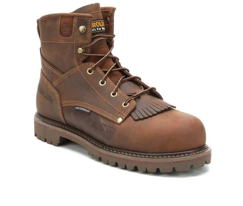 Men's CA7528 Comp Toe Waterproof Work Boots|Carolina Boots New