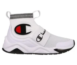 Champion Fashion & Lifestyle|Athletic & Sneakers>Men's Rally Pro High-Top Slip On Sneakers