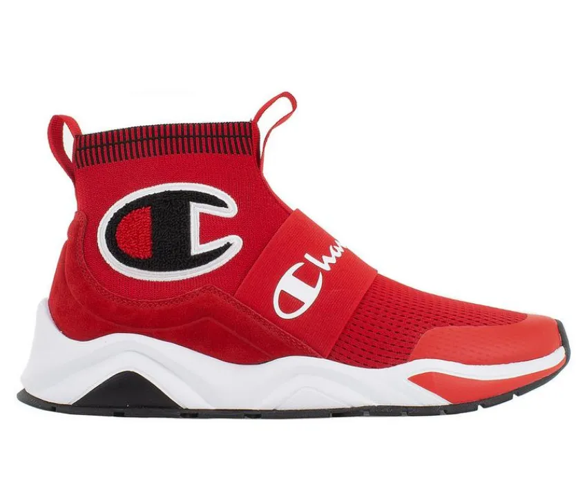 Champion Fashion & Lifestyle|Athletic & Sneakers>Men's Rally Pro High-Top Slip On Sneakers