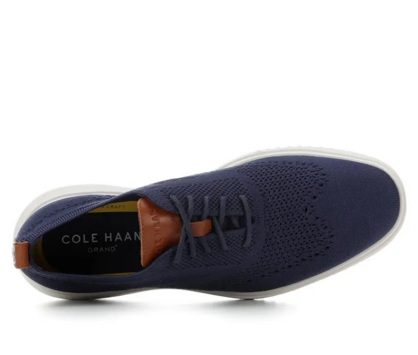 Cole Haan Casual>Men's Grand + Stitchlite Wing Tip Oxford Dress Shoes