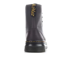 Men's Combs Leather Combat Boots|Dr. Martens Discount