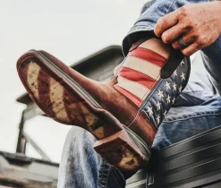 Durango Cowboy & Western|Boots>Men's Patriotic Pull-On Western Flag Boot Cowboy Boots