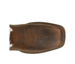 Men's Rebel Distressed Flag Embroidery Western Boots|Durango Outlet
