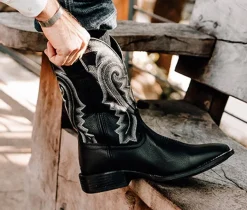Durango Cowboy & Western|Boots>Men's Westward Black Onyx Western Boot
