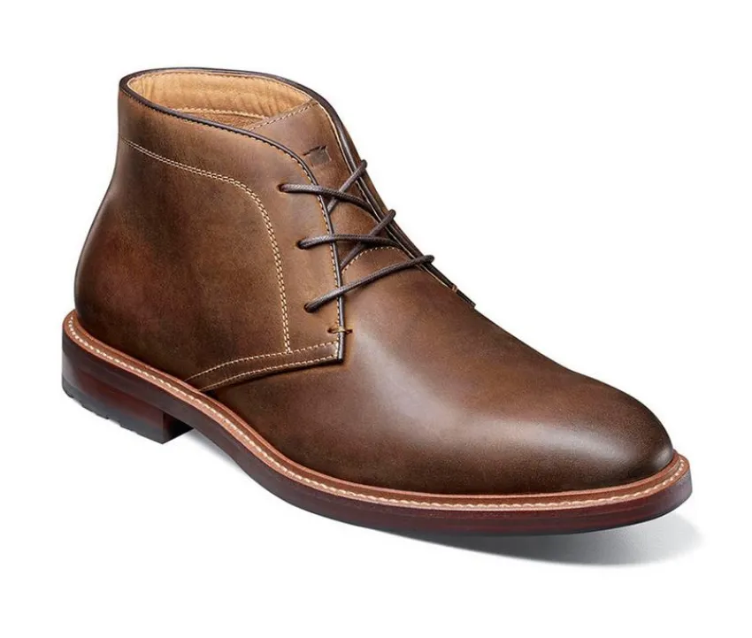 Men's Anthem Plain Toe Chukka Boot Chukka Boots|Florsheim New