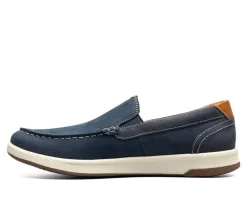 Men's Crossover Moc Toe Slip On Casual Loafers|Florsheim
