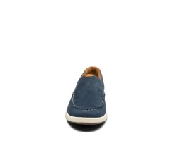 Men's Crossover Moc Toe Slip On Casual Loafers|Florsheim