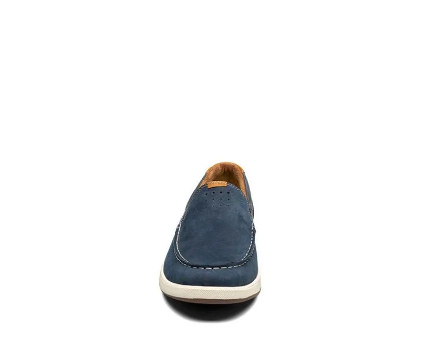 Men's Crossover Moc Toe Slip On Casual Loafers|Florsheim