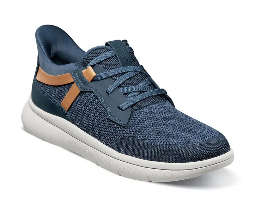 Florsheim Dress>Men's Fleet Knit Elastic Lace Slip On Loafers