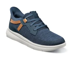 Men's Fleet Knit Elastic Lace Slip On Loafers|Florsheim Online