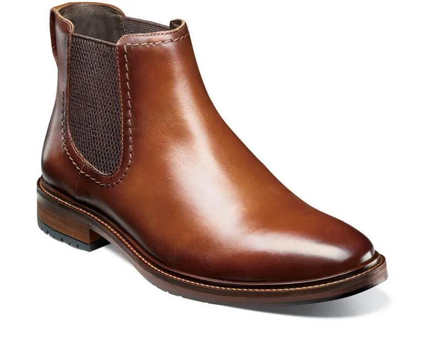 Men's Forge Plain Toe Gore Dress Boots|Florsheim New
