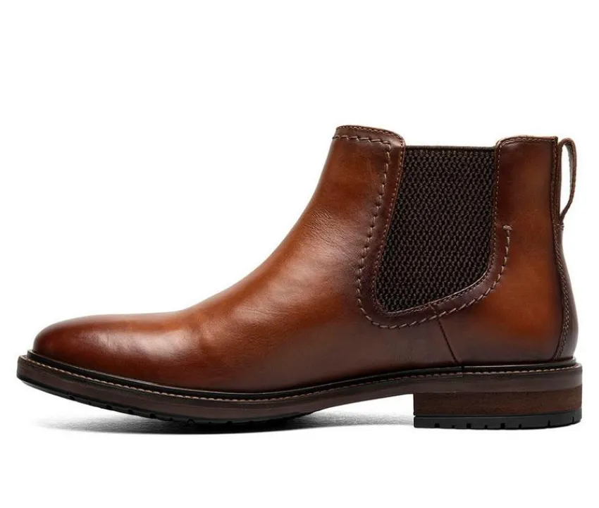 Men's Forge Plain Toe Gore Dress Boots|Florsheim New