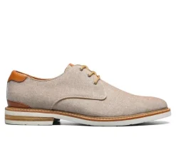 Men's Highland Canvas Plain Toe Oxfords|Florsheim Hot
