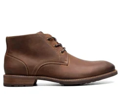 Men's Lodge Plain Toe 3 Eye Chukka Boot Dress Shoes|Florsheim Hot
