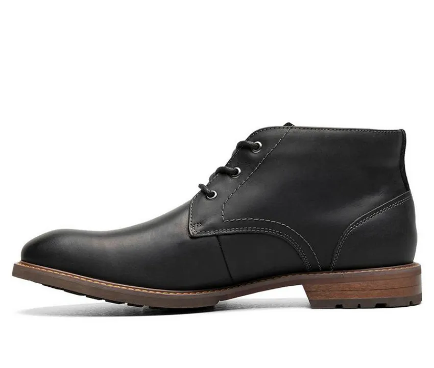 Florsheim Chukka & Chelsea>Men's Lodge Plain Toe 3 Eye Chukka Boot Dress Shoes