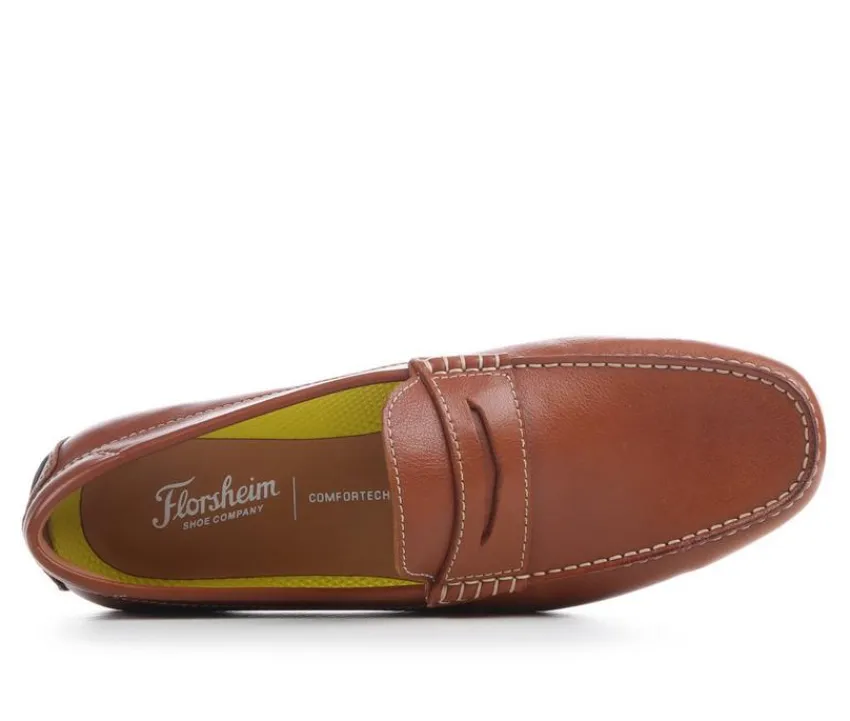 Florsheim Dress>Men's Motor Moc Toe Penny Driver Dress Loafers