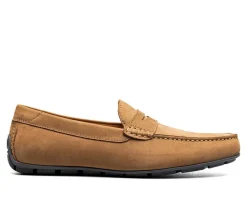 Men's Motor Smooth Moc Toe Penny Loafers|Florsheim New