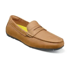 Men's Motor Smooth Moc Toe Penny Loafers|Florsheim New