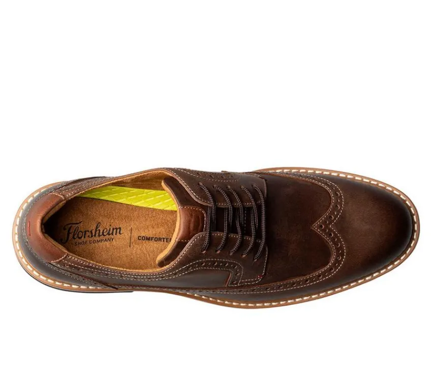 Florsheim Dress>Men's Norwalk Wingtip Oxford Dress Shoes
