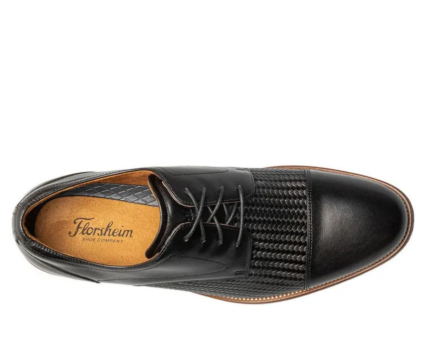 Men's Rucci Weave Cap Toe Dress Oxfords|Florsheim Discount