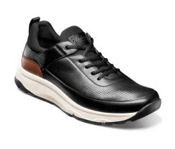 Men's Satellite Perf Lace Up Sneaker Dress Sneakers|Florsheim