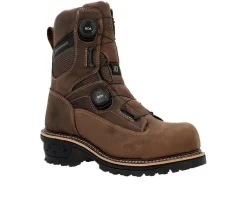 Men's BOA LTX Logger GB00732 Work Boots|Georgia Boot Outlet