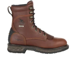 Men's Carbo-Tec LT Waterproof Lacer Work Boots|Georgia Boot Best