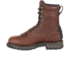 Men's Carbo-Tec LT Waterproof Lacer Work Boots|Georgia Boot Best