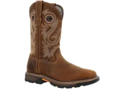 Men's Carbo-Tec FLX Alloy Toe Waterproof Pull On Work Boots|Georgia Boot Sale