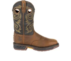 Georgia Boot Cowboy & Western|Work & Safety>Men's Carbo-Tec LT Waterproof Pull On Work Boots