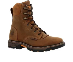 Men's Carbo-Tec FLX Waterproof Lacer Work Boots|Georgia Boot Discount