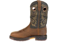 Men's Carbo-Tec LT Steel Toe Waterproof Pull On Work Boots|Georgia Boot Sale