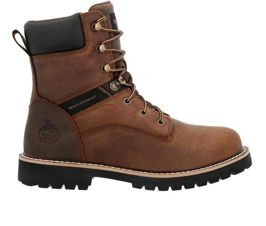 Men's Core 37 8 Soft Toe Work Boots|Georgia Boot Discount