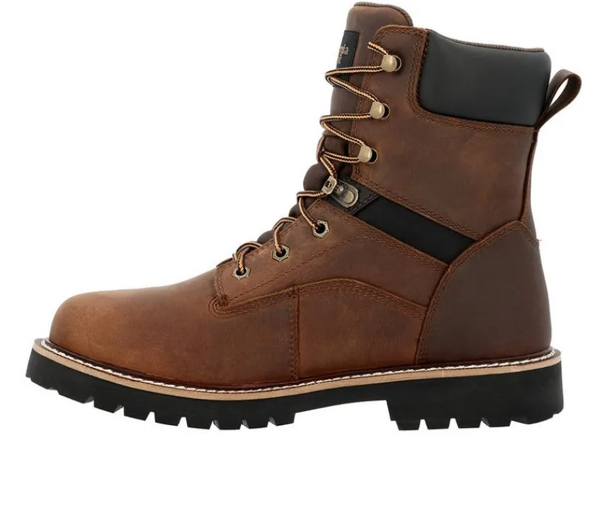 Men's Core 37 8 Soft Toe Work Boots|Georgia Boot Discount