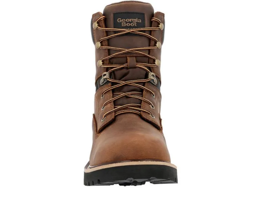 Men's Core 37 8 Soft Toe Work Boots|Georgia Boot Discount