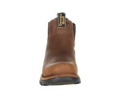 Men's Eagle One Waterproof Chelsea Work Boots|Georgia Boot Best