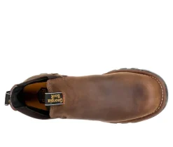 Men's Eagle One Waterproof Chelsea Work Boots|Georgia Boot Best