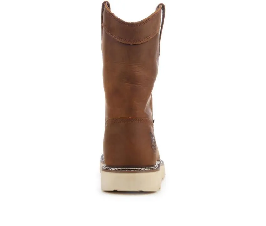Men's GB00696 Wedge Pull On ST Work Boots|Georgia Boot
