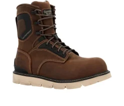 Men's GEORGIA CARBON FLEX WEDGE CARBON FIBER Work Boots|Georgia Boot Best