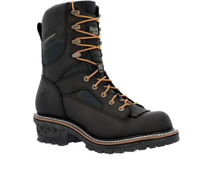 Men's LTW Logger Waterproof Work Boots|Georgia Boot Best