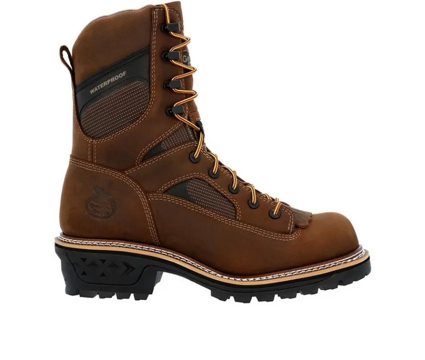 Georgia Boot Work & Safety|Work>Men's LTW Logger Waterproof Work Boots