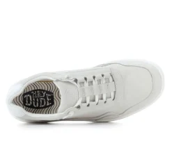 Men's Hudson Suede Vintage Varsity-M Casual Shoes|HEYDUDE Hot