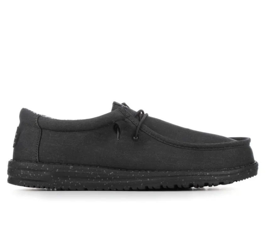 Men's Wally Canvas Casual Shoes|HEYDUDE Outlet