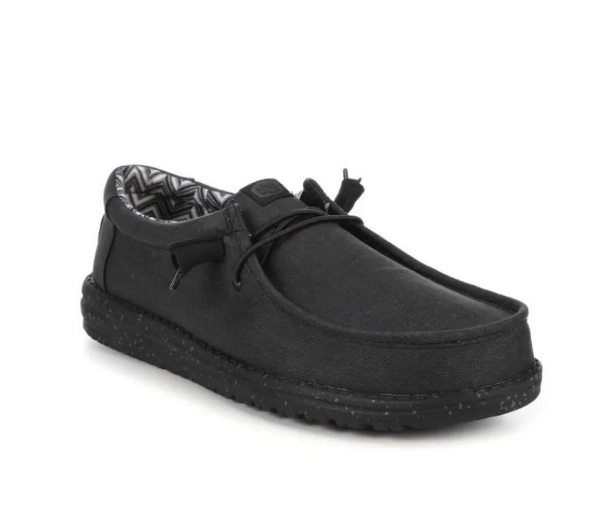 Men's Wally Canvas Casual Shoes|HEYDUDE Outlet