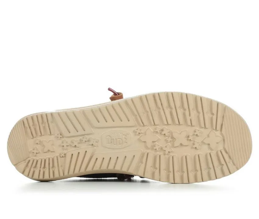 HEYDUDE Casual>Men's Wally Cozy Plaid Casual Shoes