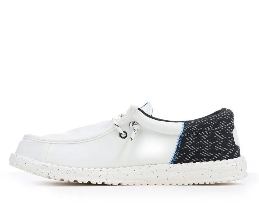 HEYDUDE Casual>Men's Wally Funk Jersey Jacquard Boat Shoes